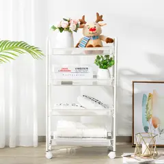 PIA COPELLO STORE - Carrito Repisa Móvil 85 cm - Blanco