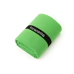 TUWALLA - Toalla de Microfibra L 80x130cm Verde Limón