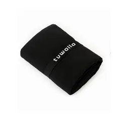 TUWALLA - Toalla de Microfibra L 80x130cm Negro