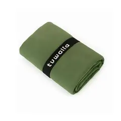 TUWALLA - Toalla de Microfibra L 80x130cm Verde Olivo