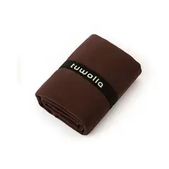 TUWALLA - Toalla de Microfibra XL 90x160cm Marrón