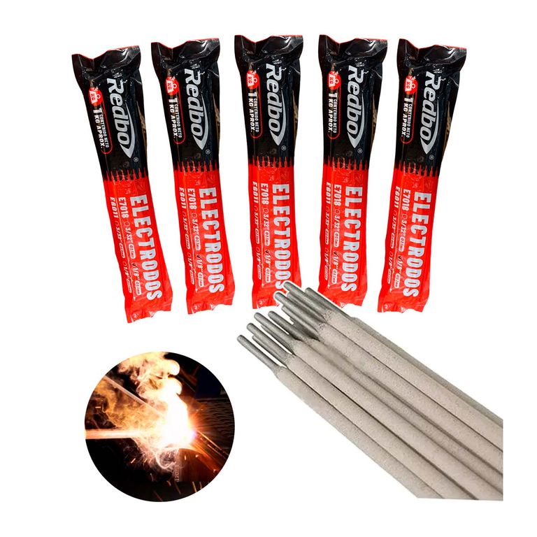 Pack 5 Kg Electrodo General 1/8 Para Soldadoras Eléctricas