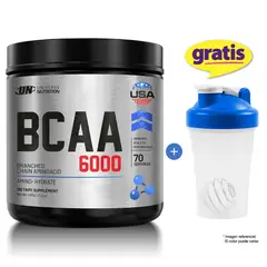 UNIVERSE NUTRITION - AMINOÁCIDO BCAA 6000 DE 480G. CITRUS PUNCH