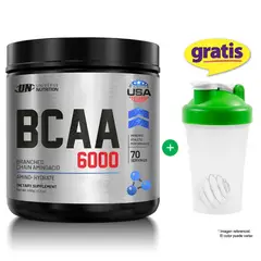 UNIVERSE NUTRITION - Bcaa 6000 480 gr aminoácidos un Citrus Punch + tomatodo