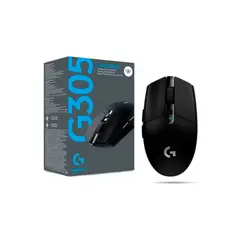 LOGITECH - MOUSE G305 LIGTHSPEED WIRELESS BLACK 910-005281