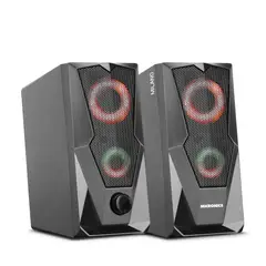MICRONICS - Parlante para PC RGB Negro Milano MIC S310