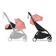 STOKKE - COCHE YOYO³ COMPLETO CHASIS NEGRO NEWBORN