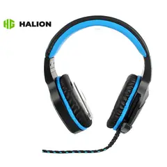 HALION - Audifonos Gamer con Microfono HA-S7 USB LED 20-20kHz