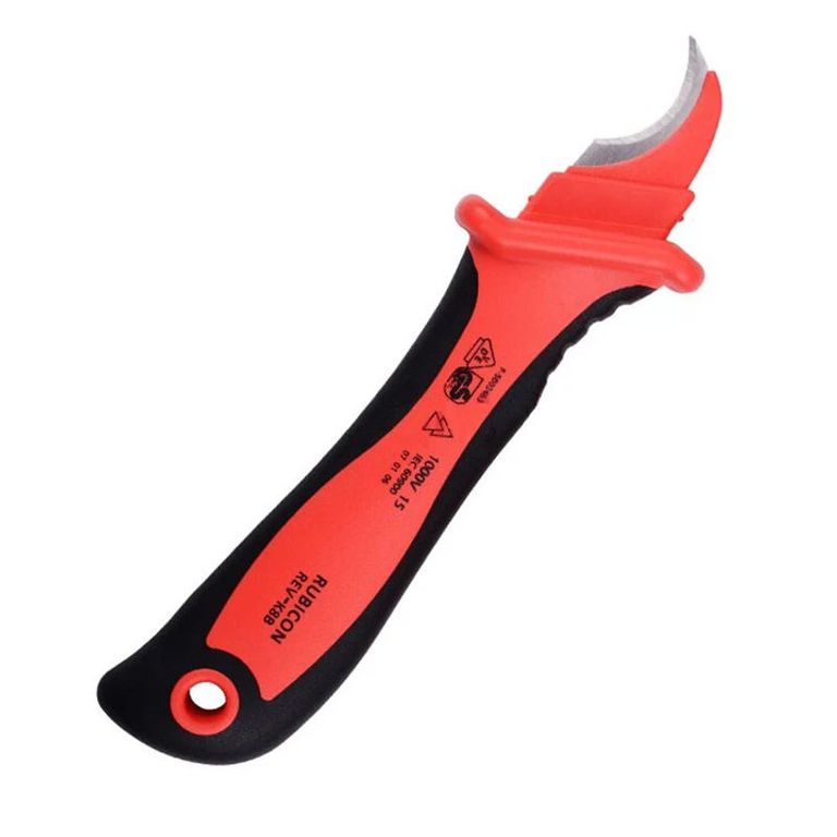 CUCHILLA ELECTRICISTA 1000 VOLTIOS CURVA REV-K8B pza - 119242