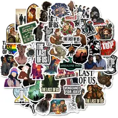 GENERICO - Sticker The last of us pack 50 pegatinas gamer resistente al agua