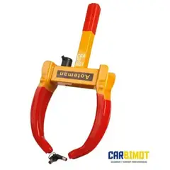 GENERICO - SEGURO BLOQUEO TRABA LLANTA AOTEMAN PARA AUTOS VEHICULOS