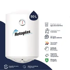 ROTOPLAS - Terma Eléctrica de Acumulación Duraterma 50L - 500370