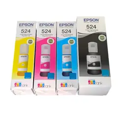 EPSON - Kit Tinta T524 Negro Cian Magenta Amarillo A3 L15150
