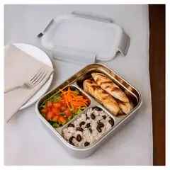 ICHIMATSU - TAPER DE ACERO INOXIDABLE LUNCH BOX