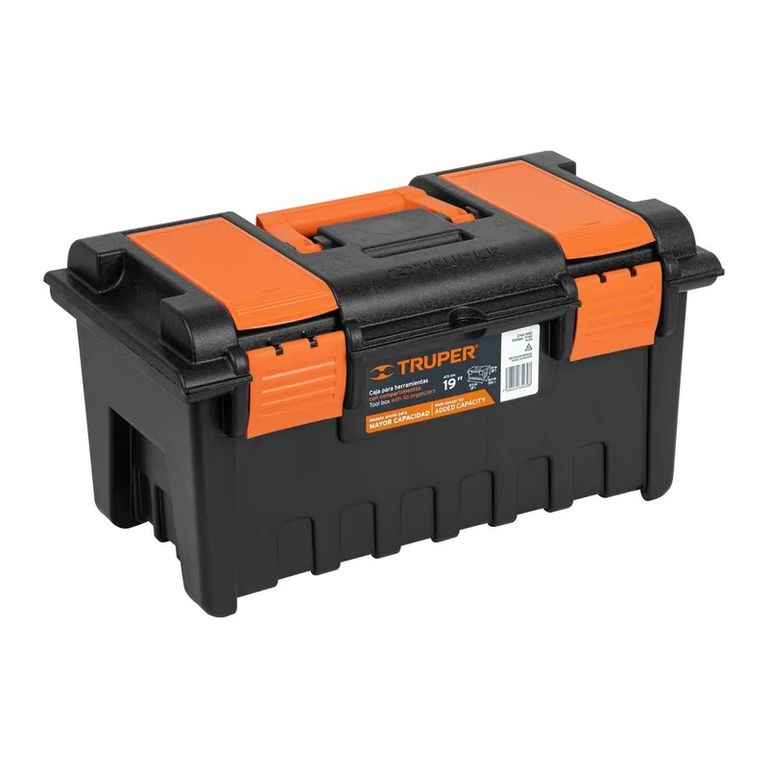 Caja para herramienta de 19 con doble compartimentos
