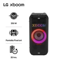 LG - Parlante xboom XL7T 250W Bluetooth IPX4 Pixel Art 2025