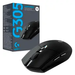 LOGITECH - MOUSE G305 LIGTHSPEED WIRELESS BLACK