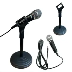 ASTRID - Micrófono Plug 3.5 Mm Pc Profesional Baby + Tripode