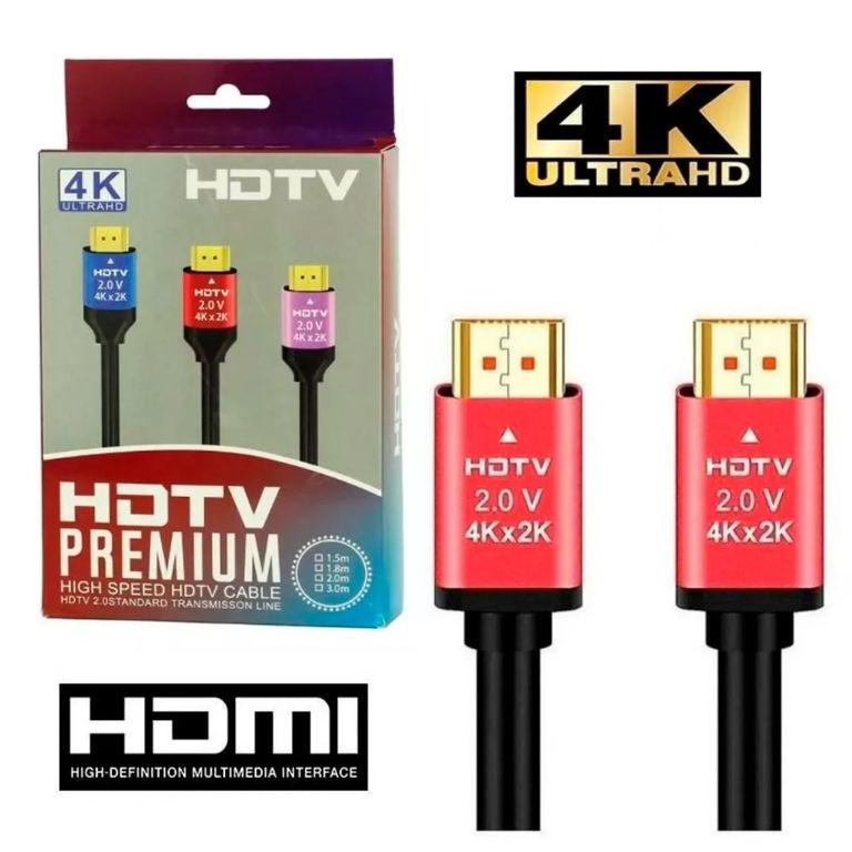 CABLE HDMI DE 5 METROS 4K ULTRA HD