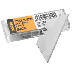 TOLSEN - Repuestos de Cuchillas para cortar 10 PCS 6119 MM - 30010