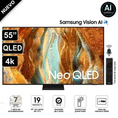 SAMSUNG - Televisor 55 Neo Qled 4k Vision Ai Smart TV QN55QN70FAGXPE - Nuevo 2025