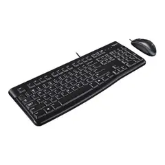 LOGITECH - TECLADO + MOUSE MK120 USB SP BLACK