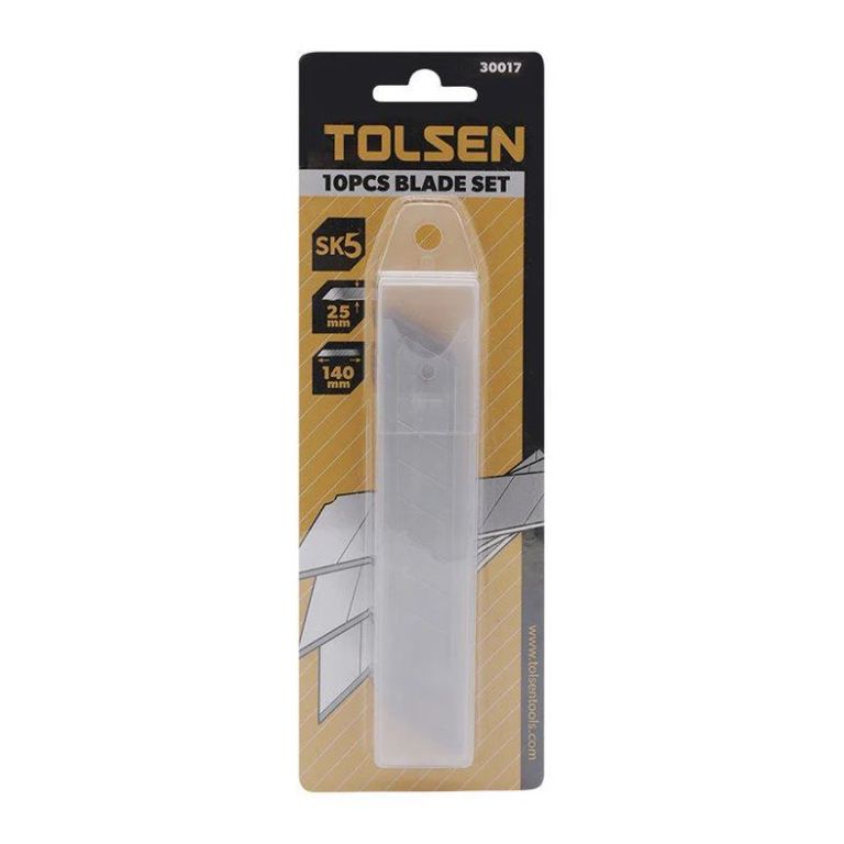 Repuesto de cuchillas para cortar 10 pcs 25×140 mm - 30017