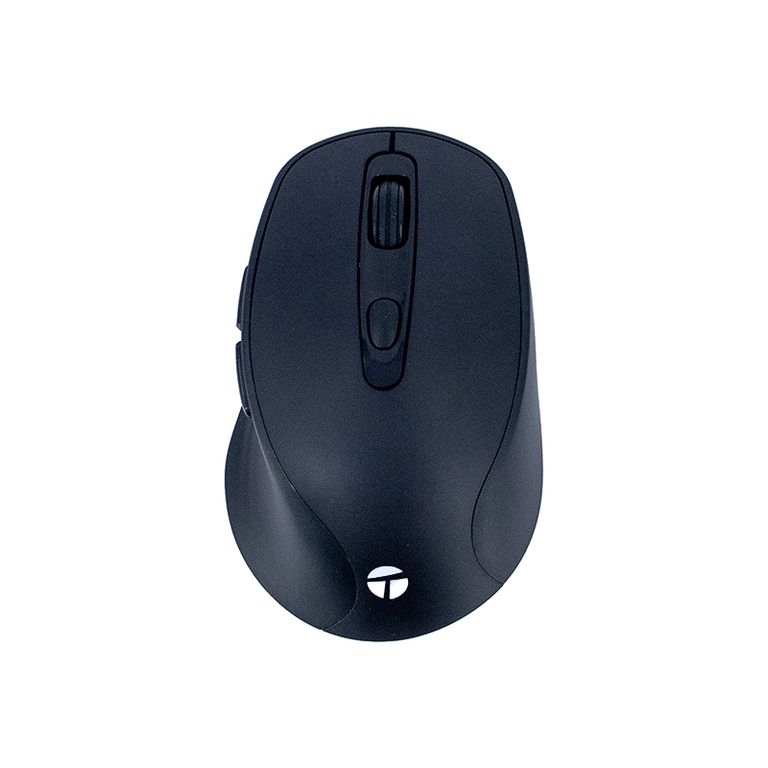 Mouse inalámbrico TE-1228S – Negro, 6 botones, Receptor USB