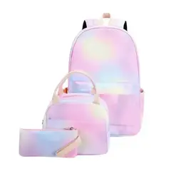 PIA COPELLO STORE - Set Mochila Lonchera y Neceser - Cielo Boreal