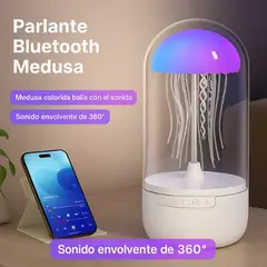 GENERICO - Parlante Medusa LED con Bluetooth