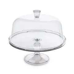 ICHIMATSU - Porta Torta de Acrílico con Tapa 29 cm