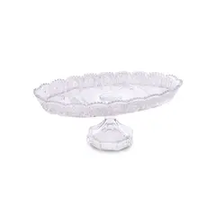 ICHIMATSU - Porta Torta de Vidrio Royal sin Tapa