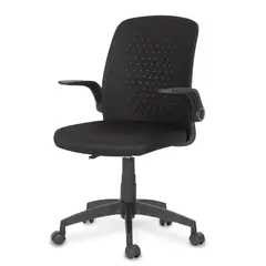 TUGO - Silla Giratoria Arms Negro