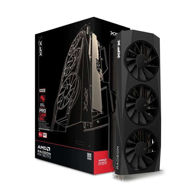 Tarjeta Gráfica Radeon Rx 9070 16Gb 256-Bit Overclock, Rendimiento Y Estilo Quicksilve
