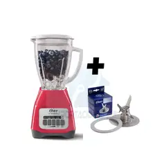 OSTER - COMBO LICUADORA BLSTKAG-MPB + CUCHILLA 4 ASPAS