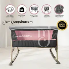 BABY - Cuna Colecho para Bebé con Colchoneta «SWEETY» de Lujo Pink