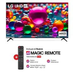 LG - Televisor 75 UHD 4K Smart TV ThinQ AI 75UA8050PSA 2025