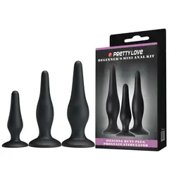 PRETTY LOVE - KIT DE PLUGS ANALES BEGINNERS ANAL KIT