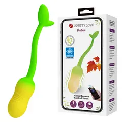 PRETTY LOVE - HUEVO VIBRADOR CON BLUETOOTH POULSEN GREEN