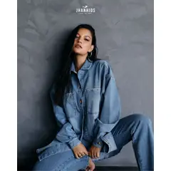 JHAN HIDS - Camisón Denim Marcia