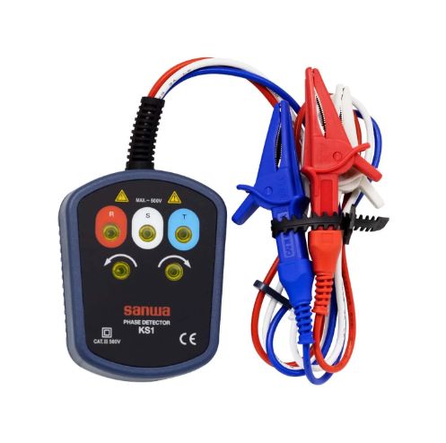 Detector de Fase Trifásico Y Sentido de Giro KS1 SANWA