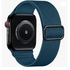 GENERICO - Correa Nylon Clásica para Apple Watch 45mm - Azul