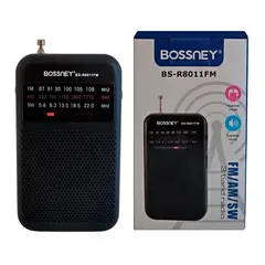 GENERICO - Radio Portatil a Pilas Bossney AM/FM