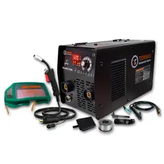 TOYAKI - Máquina de Soldar Mig Flux 120A + Lente Fotosensible