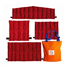 GENERICO - Set De 4 Compresas Terapéuticas De Semillas Aromáticas