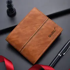 GENERICO - Billetera ejecutiva moderna para hombre con cierre de lujo.