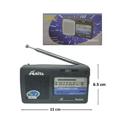 AKITA - Radio Portátil A Pilas AM/FM  AK-R9903