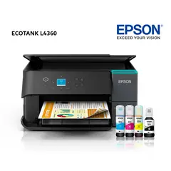EPSON - Impresora Multifunción 3 en 1 EcoTank L4360 Duplex / Wi-Fi