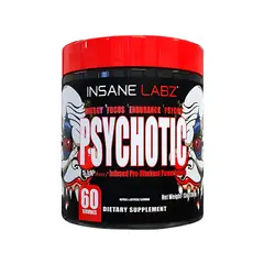 INSANE LABZ - Psychotic Rojo 60 servicios - Fruit Punch ( Psychotic Red )