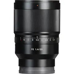 SONY - Distagon T FE 35mm f14 ZA Lente - Negro